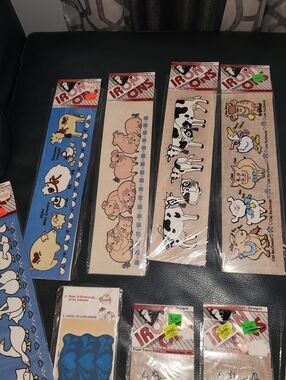 Vintage Iron-On Farm Animals- Pigs, Cows, Ducks (Multi Color) Lot Of 18